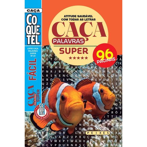 caça palavras super - nível fácil 20