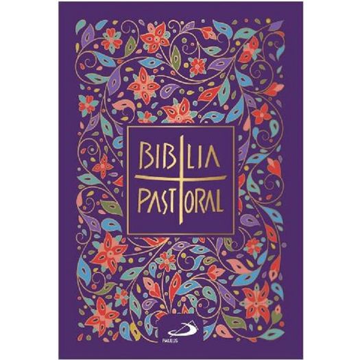 biblia pastoral - floral - capa cristal biblia pastoral - floral - capa cristal