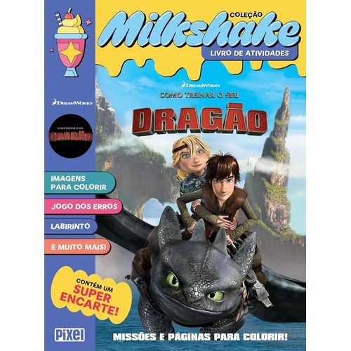 milkshake como treinar o seu dragão