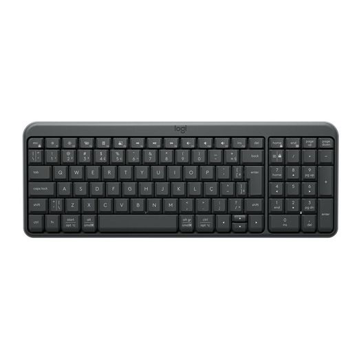 teclado k250 bluetooth grafite - logitech