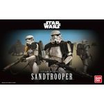 sandtrooper - star wars - model kit 1/12 - bandai sandtrooper - star wars - model kit 1/12 - bandai