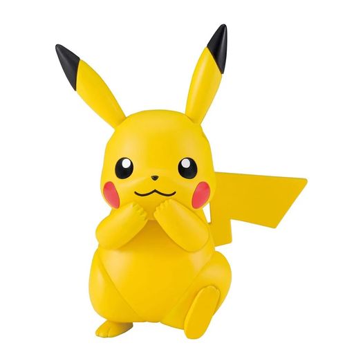 pikachu - pokémon - plastic model kit - bandai pikachu - pokémon - plastic model kit - bandai