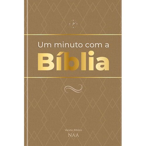 um minuto com a bíblia - marrom