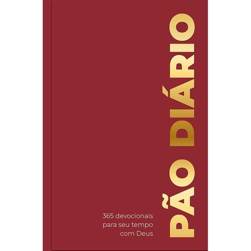 pão diário vol 29 - bordô
