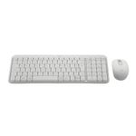kit teclado + mouse mk250 bluetooth branco - logitech