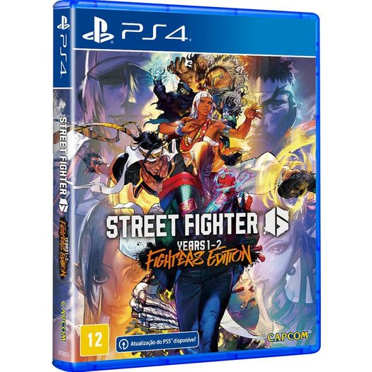 street fighter 6 years 1 - 2 - fighters edition - ps4