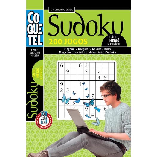 sudoku - nível fácil, médio e difícil 229 sudoku - nível fácil, médio e difícil 229
