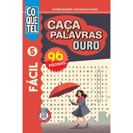 caça-palavras ouro - nível fácil 5 caça-palavras ouro - nível fácil 5