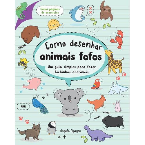 como desenhar animais fofos