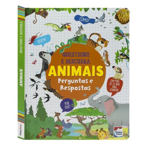 questione e descubra: animais
