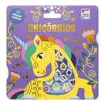 livro com adesivos fofinhos: unicórnios