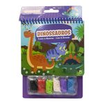 flocos-de-massinha---livro---diversao--dinossauros