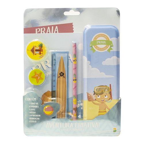 aventura criativa! com atividades: praia