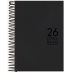 agenda 2026 diária executiva office class day by day preta