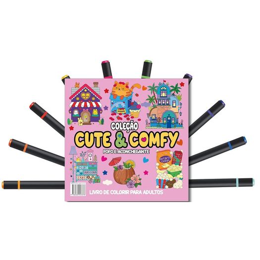 cute e comfy coloring book for adults - fofo e aconchegante - 15 cute e comfy coloring book for adults - fofo e aconchegante - 15