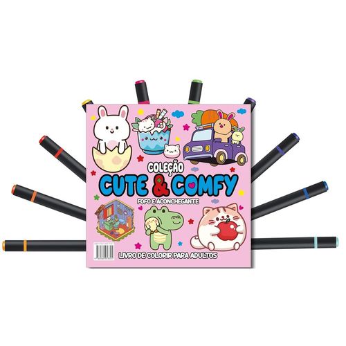 cute & comfy coloring book for adults - fofo e aconchegante - 08
