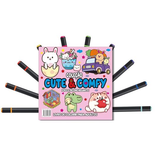 cute e comfy coloring book for adults - fofo e aconchegante 8 cute e comfy coloring book for adults - fofo e aconchegante 8
