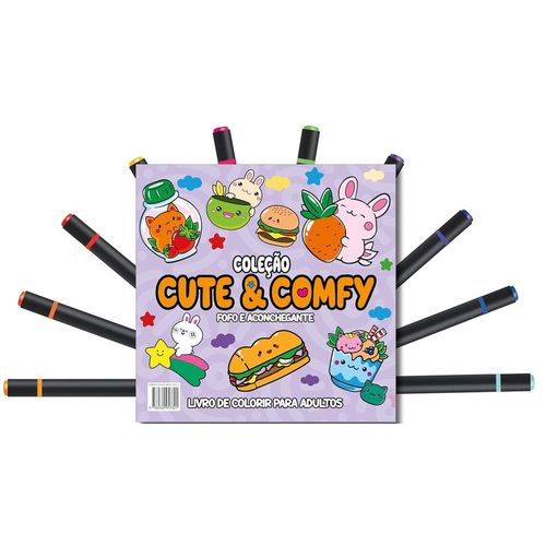 cute & comfy coloring book for adults - fofo e aconchegante - 11