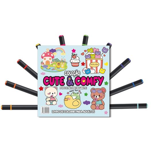 cute e comfy coloring book for adults - fofo e aconchegante - 10 cute e comfy coloring book for adults - fofo e aconchegante - 10