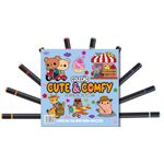 cute & comfy coloring book for adults - fofo e aconchegante - 09