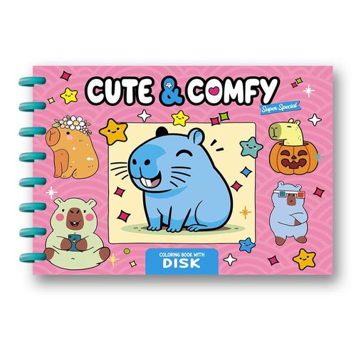 cute & comfy super special 22 - encadernação em disco