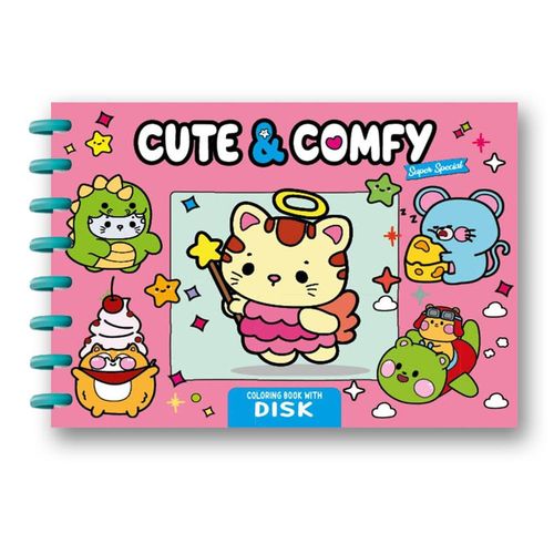 cute & comfy super special 20 - encadernação em disco