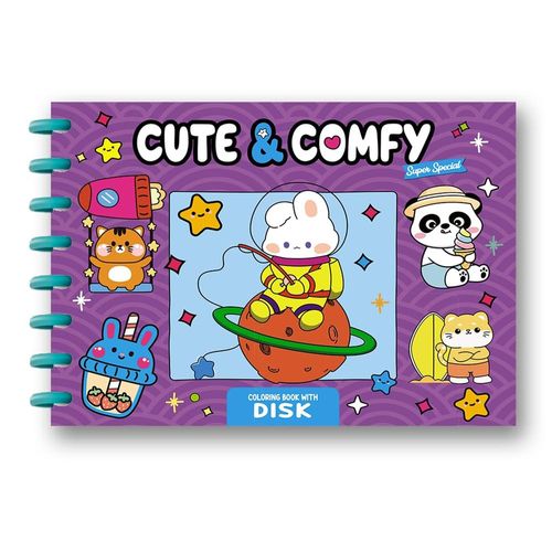 cute & comfy super special 18 - encadernação em disco