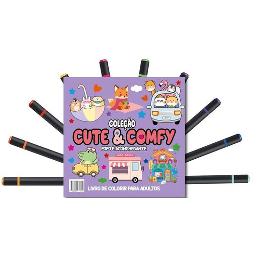 cute & comfy coloring book for adults - fofo e aconchegante - 07 cute & comfy coloring book for adults - fofo e aconchegante - 07