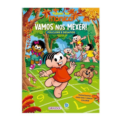 turma da mônica - folclore e desafios: vamos nos mexer!
