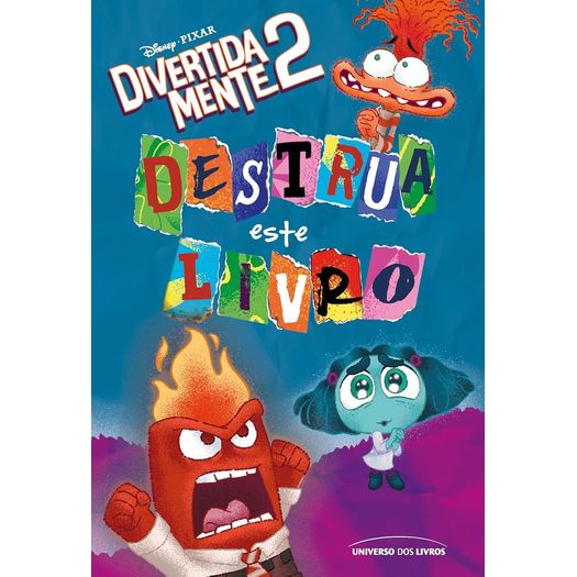 destrua este livro - divertida mente 2