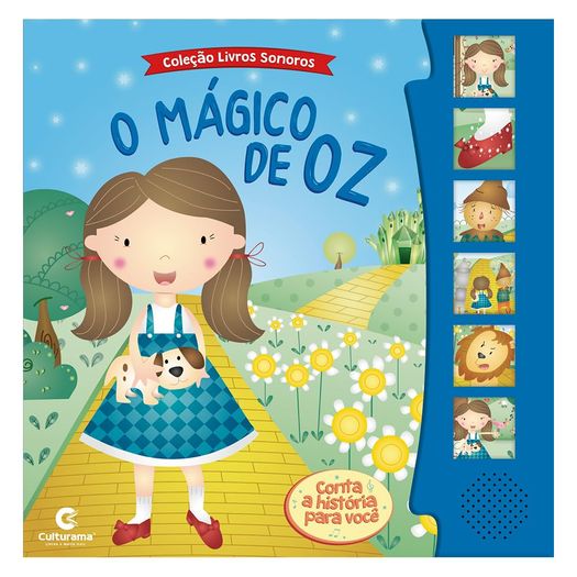 livro sonoro o mágico de oz livro sonoro o mágico de oz