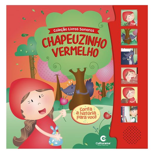 livro sonoro chapeuzinho vermelho livro sonoro chapeuzinho vermelho