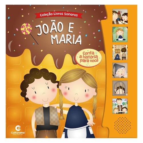 livro sonoro joão e maria