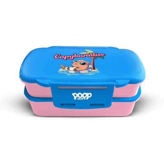 marmita dupla com talher capivara capybaradise marmita dupla com talher capivara capybaradise