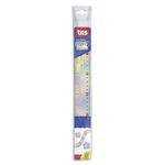 régua 30cm flexível floppy degradê tris