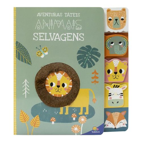 aventuras táteis: animais selvagens
