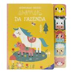 aventuras táteis: animais da fazenda