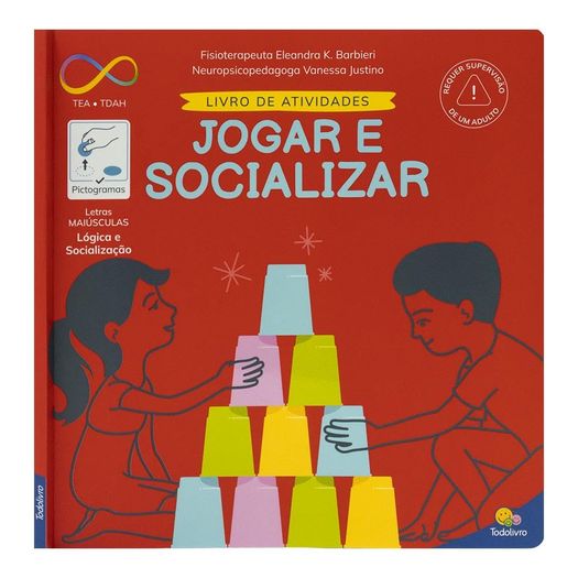 neurodiversidade livro de atividades: jogar e socializar