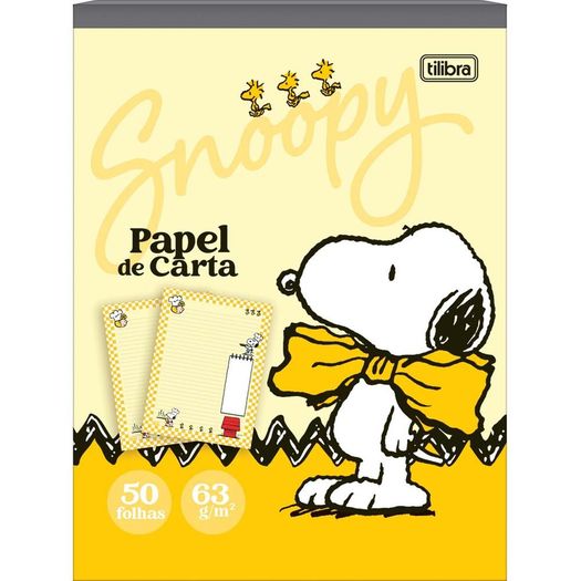 bloco papel carta snoopy bloco papel carta snoopy