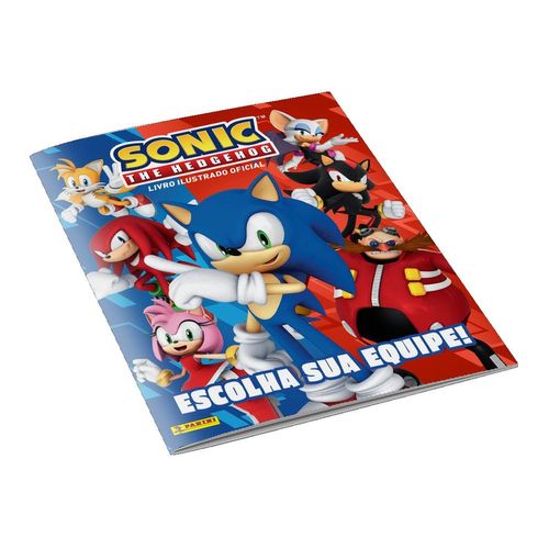 sonic-the-hedgehog-modern---livro-ilustrado-brochura--album-