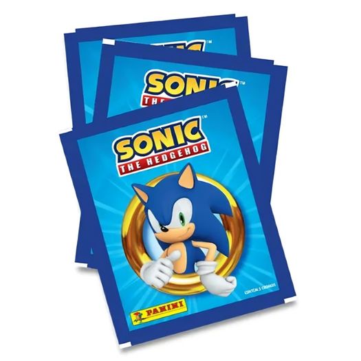 sonic the hedgehog modern - envelope 5 cromos sonic the hedgehog modern - envelope 5 cromos