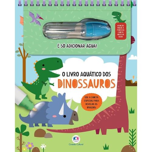 o livro aquático dos dinossauros