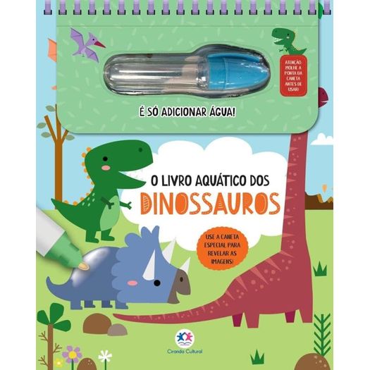 o livro aquático dos dinossauros