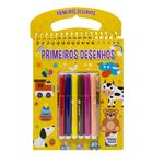 colorindo por números: primeiros desenhos