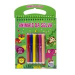 colorindo por números: animais da selva