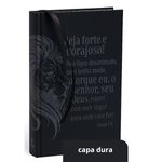 bíblia sagrada arc - capa preta leão