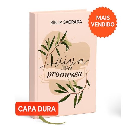bíblia sagrada arc - capa viva a promessa
