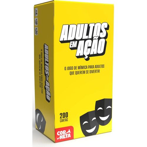 adultos em ação - corneta