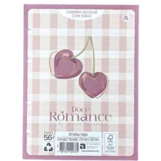 refil fichário colegial doce romance refil fichário colegial doce romance