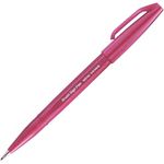 caneta-brush-sign-pen-bordo-pentel